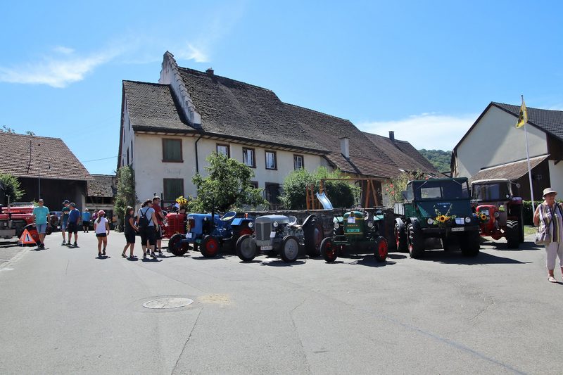 Tausende Oldtimer-Liebhaber pilgerten nach Guntmadingen