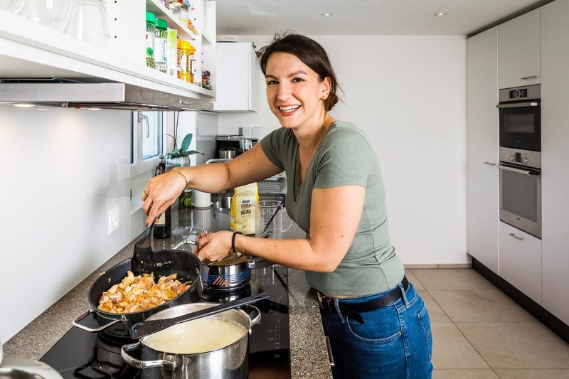 «Ich musste lernen, dass meine Arbeit zu Hause sehr wertvoll ist», sagt Daniela Huwiler