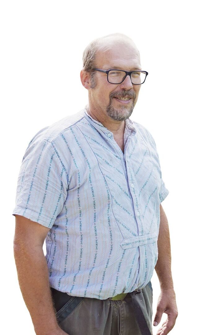 Portrait von Biolandwirt Christian Strub.
