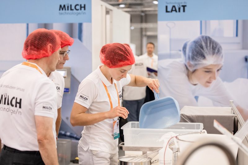 Tanja Wampfler gewinnt als Milchtechnologin Gold