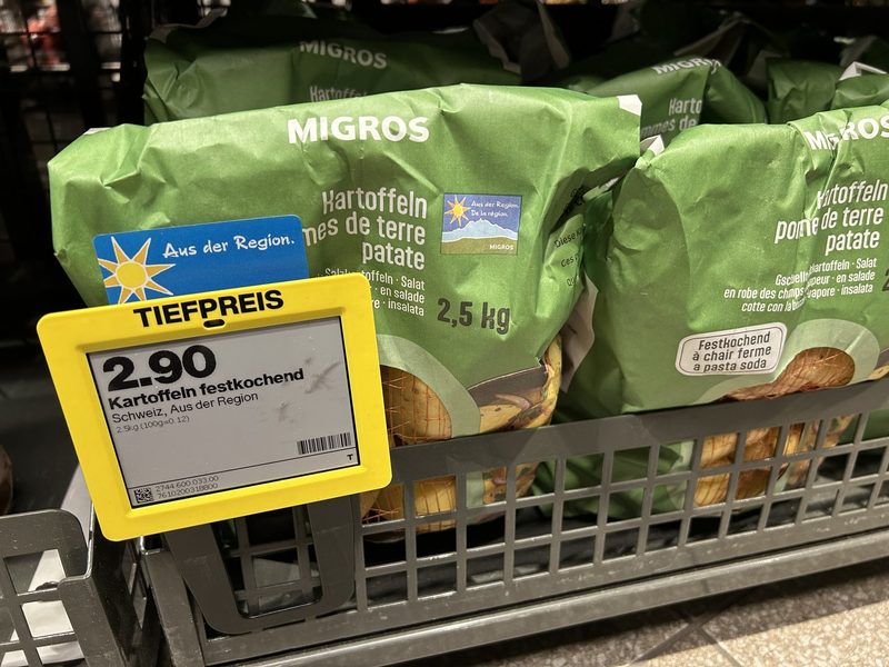 Migros irritiert mit «Save Food»-Kartoffeln: In erster Linie eine Marketingaktion?