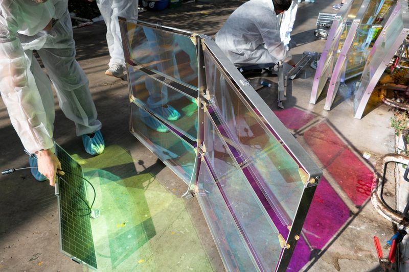Agri-Photovoltaik: Solarmodul im Gewächshaus