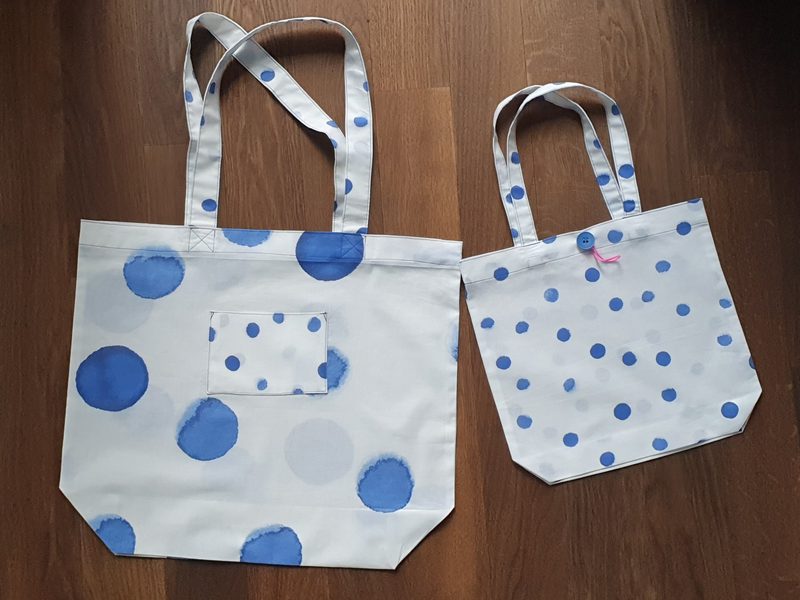 Upcycling: Einkaufstaschen aus ausgedienter Bettwäsche nähen