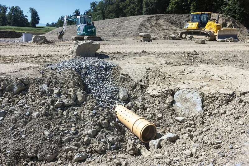 Drainage-Hauptleitung