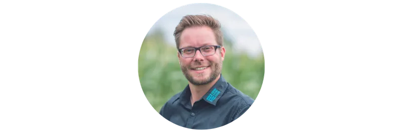 Porträt von Nils Zehner, Swiss Future Farm