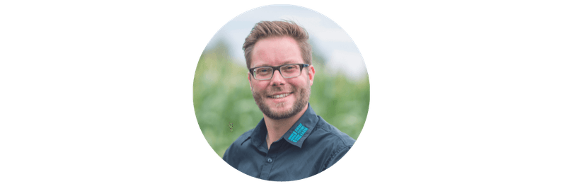 Porträt von Nils Zehner, Swiss Future Farm
