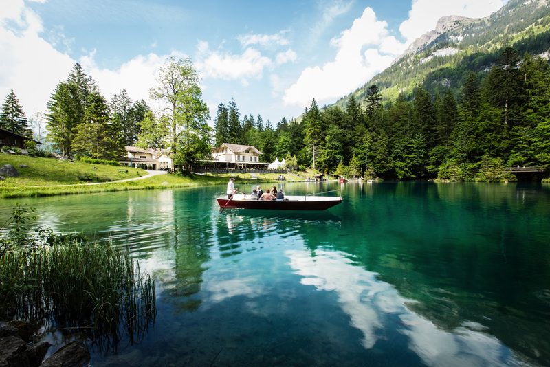 Blausee im Sommer