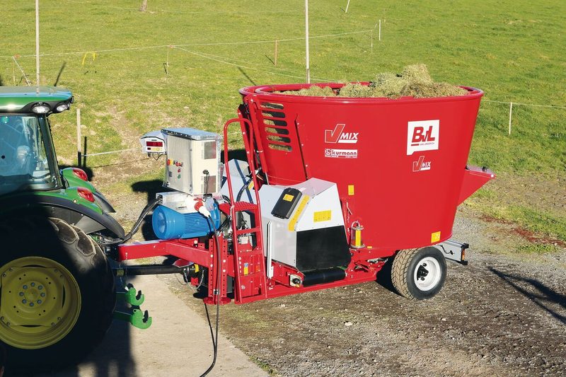 Ein hybrider Mischwagen der Marke BVL von der Kurmann Technik AG. Einer der Vorteile dieses Systems: Bestehende Mischwagen können aufgerüstet werden.