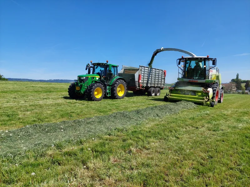 Gutes Futter noch besser machen mit Grashäcksel-Rundballen