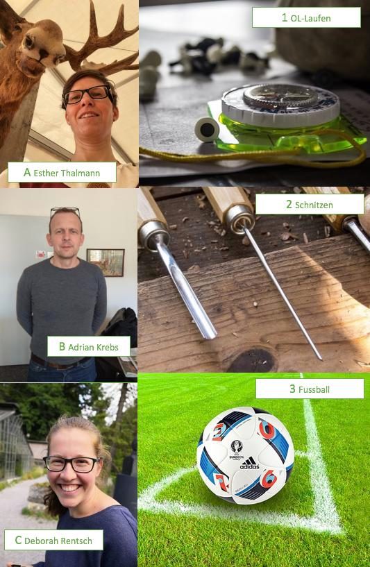 Jetzt mitraten: Welcher Redaktor hat welches Hobby?