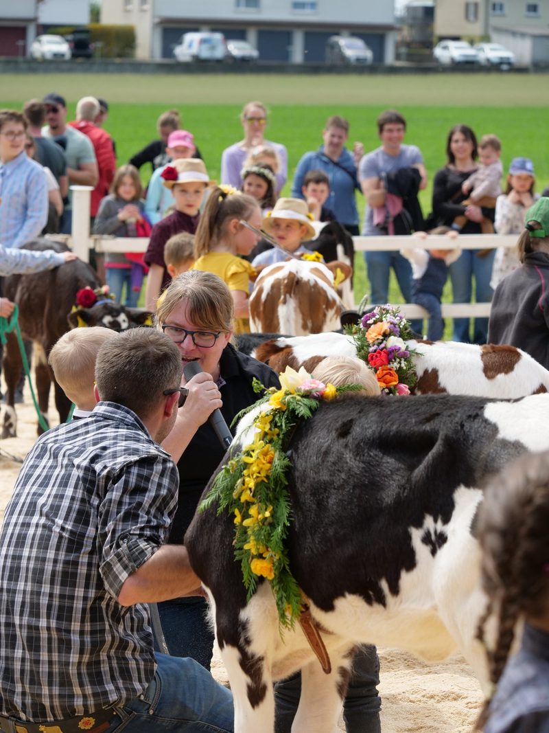 Regionalschau in Oekingen: Ein Heimspiel für die Familie Flury
