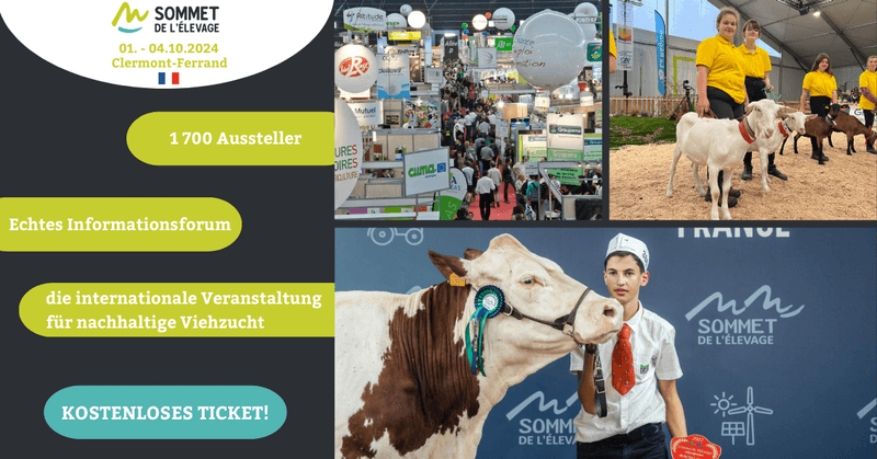 Viehzüchter treffen sich beim Sommet