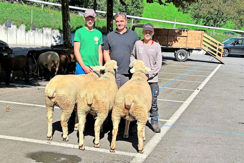 Der Betriebscup-Sieg beim Weissen Alpenschaf ging an die Familie Ettlin aus Kerns.