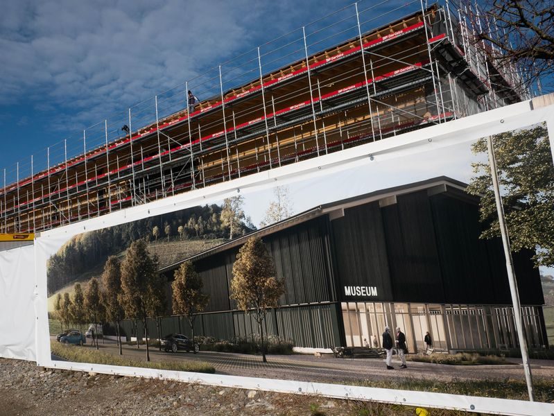 Das Agrarmuseum Burgrain entwickelt sich – ein Augenschein vor Ort