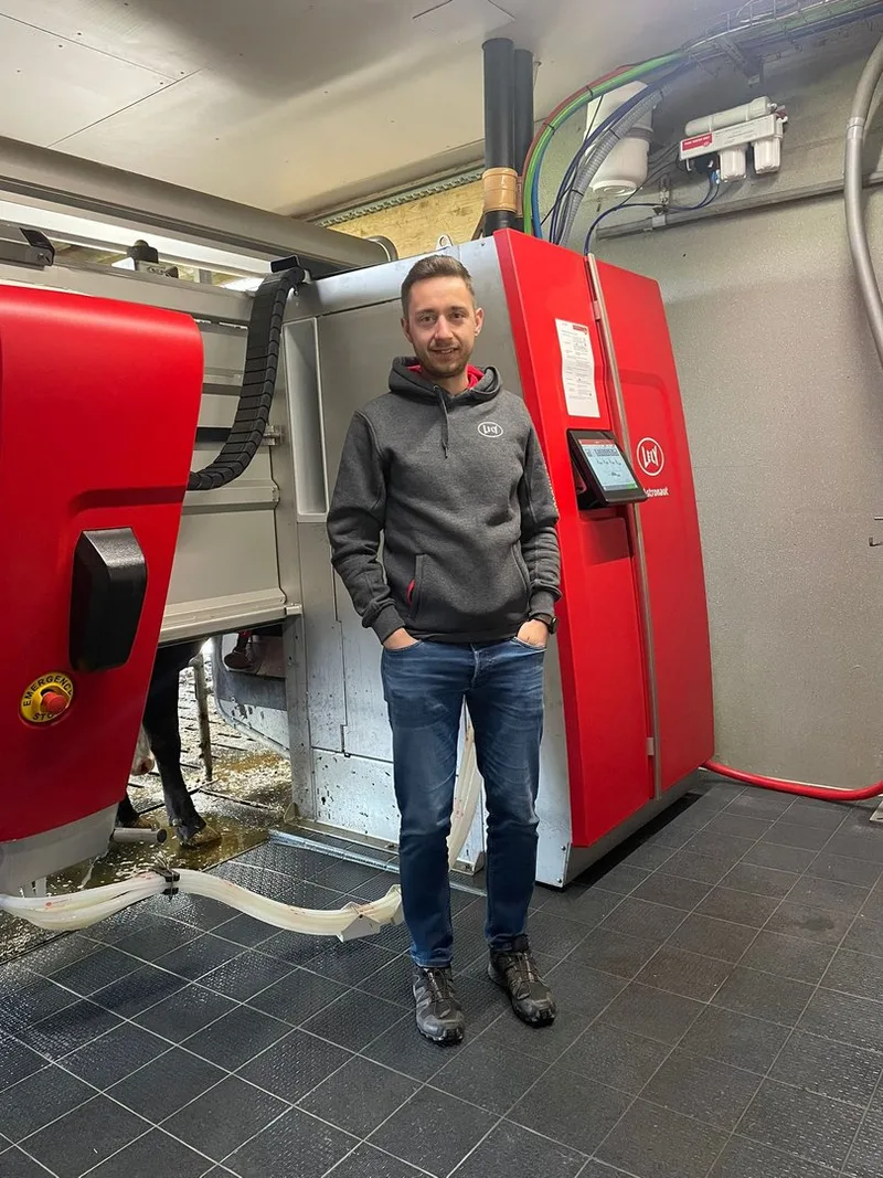 Wie Stefan Kopp aus wirtschaftlichen Gründen auf den Lely A5 Next Melkroboter wechselte