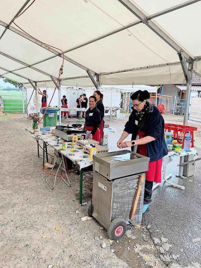 «Wir wollen keine Warteschlangen»: Deshalb gibt es Fassstationen statt eines langen Buffets.