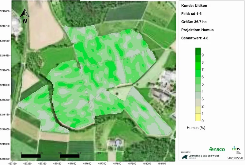 Präzise Düngung dank Drohne: Das Terra-Scan-Verfahren misst Bodeneigenschaften bis 60 cm Tiefe