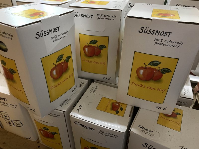 Immer mehr Bauern vermarkten ihren Süssmost direkt