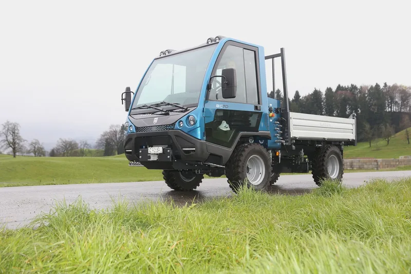 Rigitrac SKE 40: Erster Schweizer Elektrotraktor im Praxistest