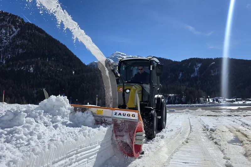 Rigitrac SKE 40: Erster Schweizer Elektrotraktor im Praxistest