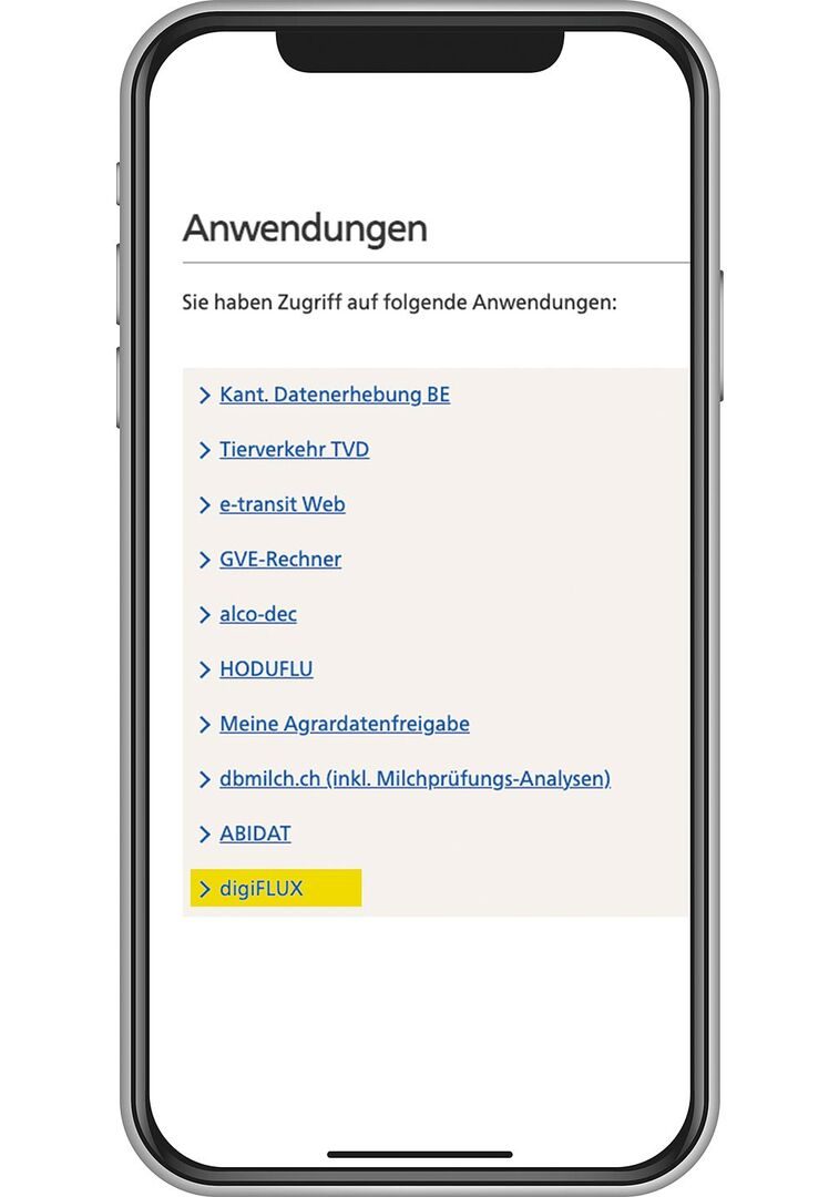 Seit Juli erscheint unter den Anwendungen von Agate auch Digiflux. Man kann sich anmelden und die Plattform ausprobieren.