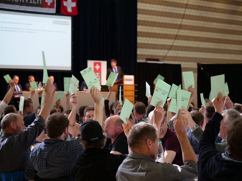 Braunvieh Schweiz hat ein klares Ziel: Gemeinsam den Rückgang abzuwenden