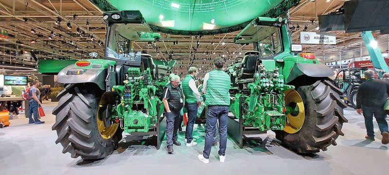 Viele Besucher und Medaillen-Gewinner an der Agritechnica