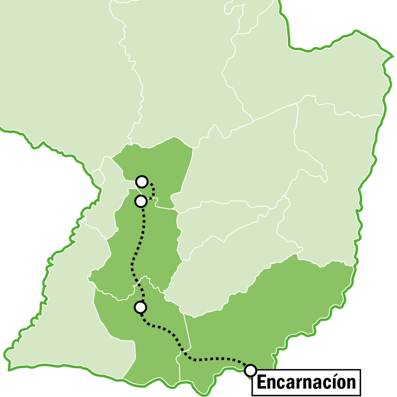 Eine Familienreise durch den Süden von Paraguay