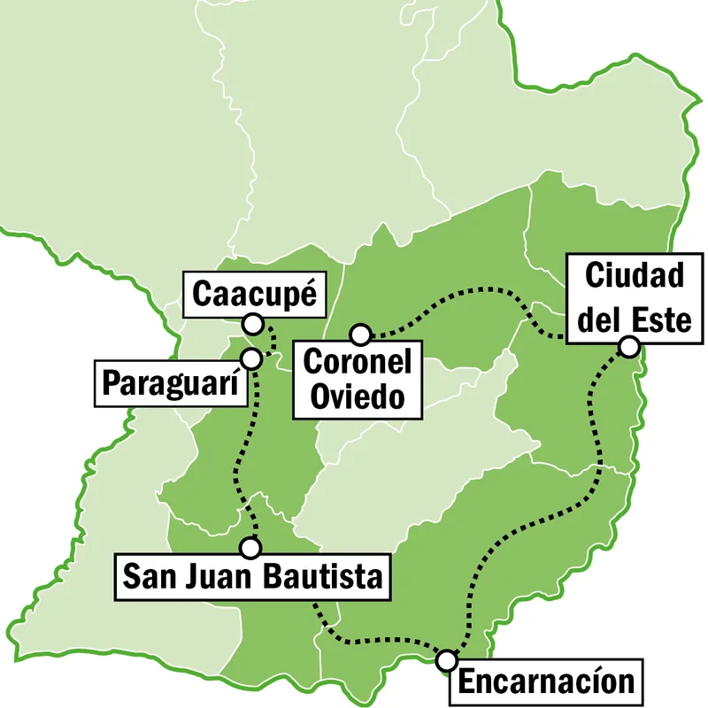 Eine Familienreise durch den Süden von Paraguay