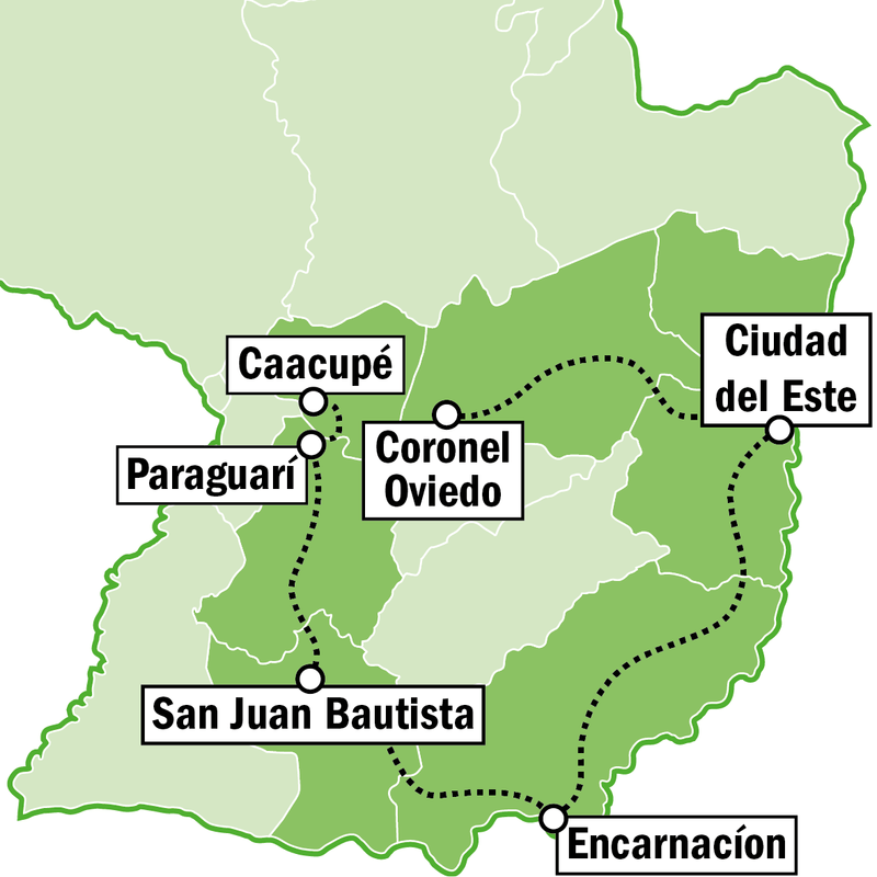 Eine Familienreise durch den Süden von Paraguay