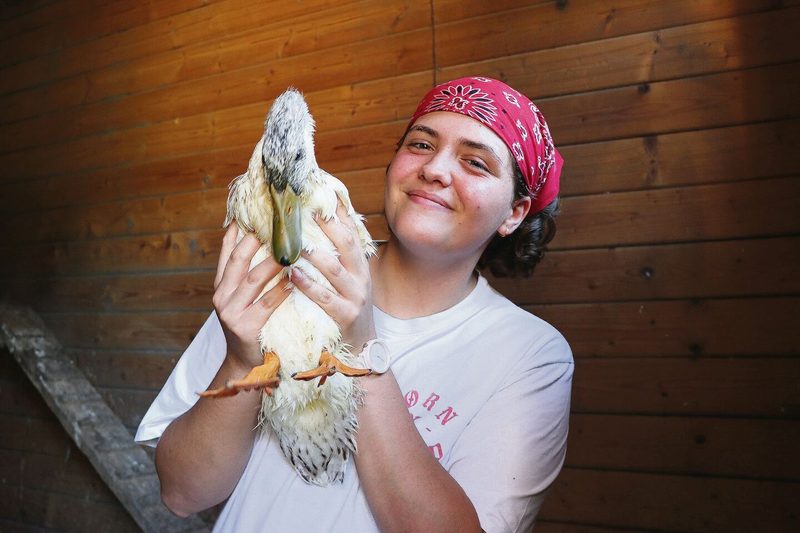 Elisa liebt Tiere. Sie wünscht sich eine Lehrstelle als tiermedizinische Praxisassistentin.