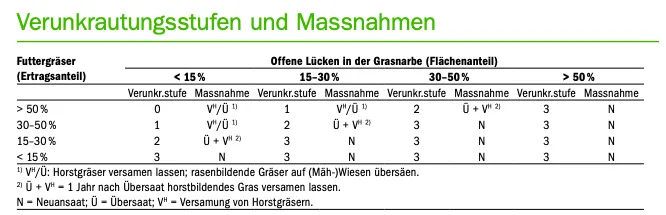 Auch die Wiese braucht gelegentlich eine Auffrischung