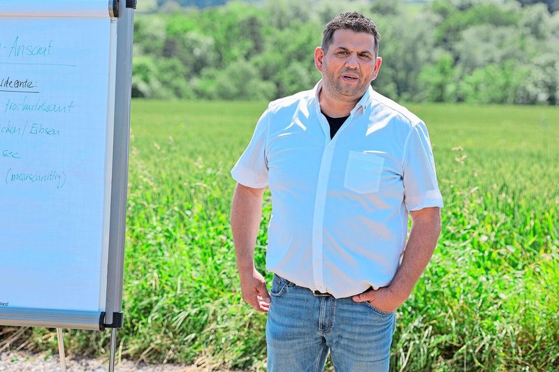 Bruno Sticher von Samen Steffen lieferte Fakten zu Gründüngungen.