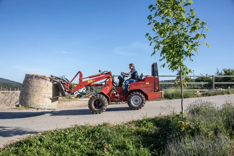 Für ihr Umfeld völlig unerwartet verabschiedet sich Ursula Studer von ihrem Leben als Lehrerin. Sie lernte Landwirtin und führt heute einen Betrieb in Herznach AG. Bild: Pia Neuenschwander