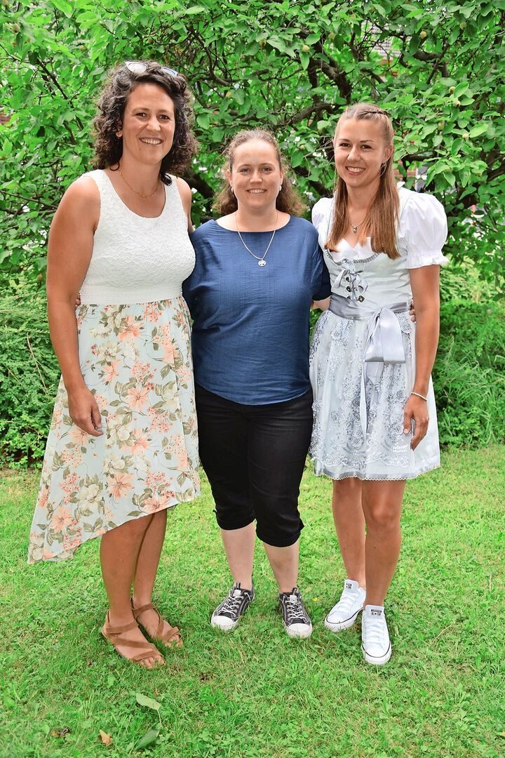 Thurgau: Lara Dumelin, Melanie Schwager und Stefanie Müller (v. l. n. r.).