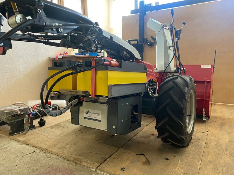 Umrüsten und endlich ohne Lärm und Qualm mähen