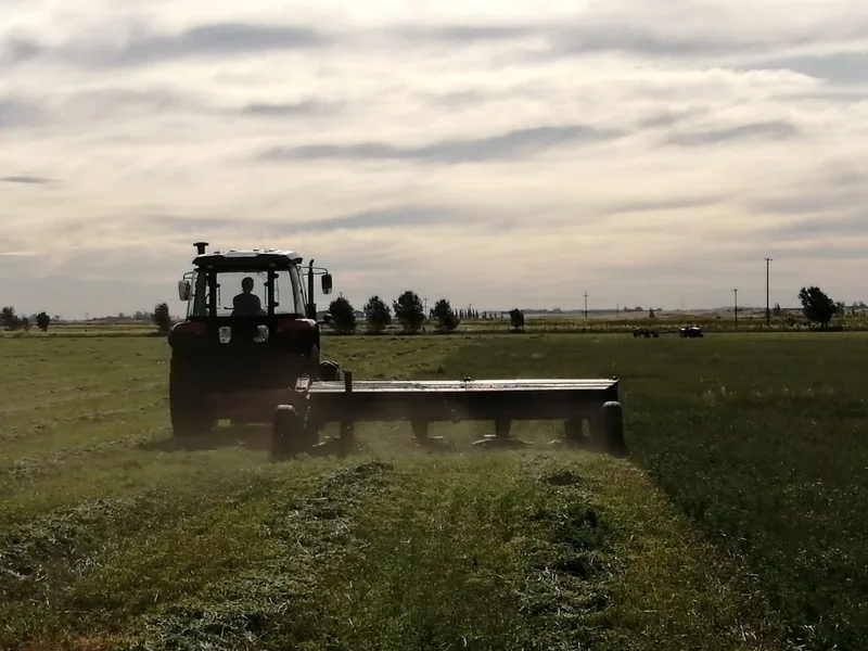 In Argentinien macht Egon Tschol mit seinem neuen Traktor ein gutes Geschäft