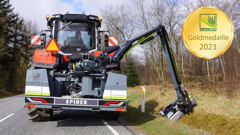 Neuer Auslege-Arm für Böschungsmäher mit Preis ausgezeichnet
