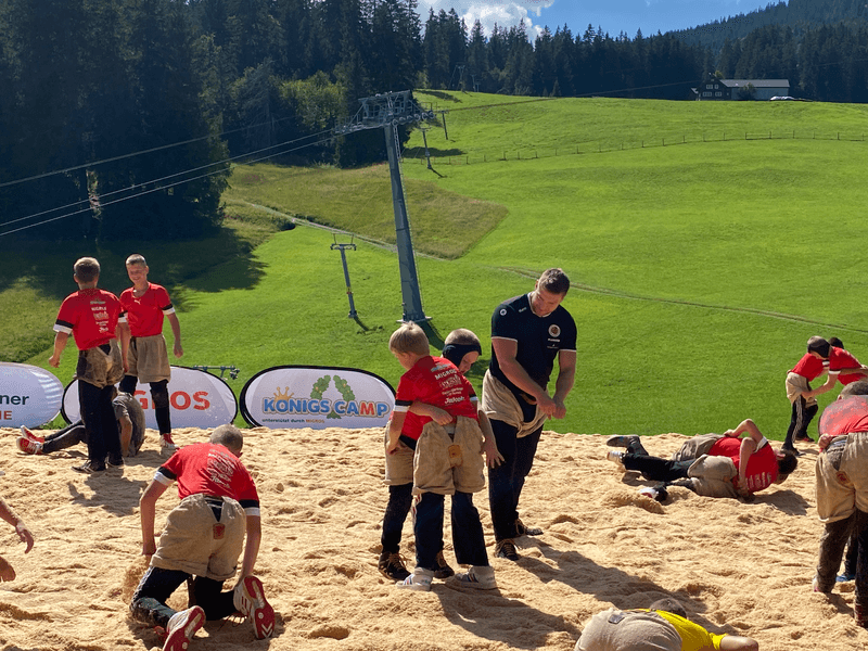 Im Königscamp hiess es für einmal «Orlik gegen Orlik»