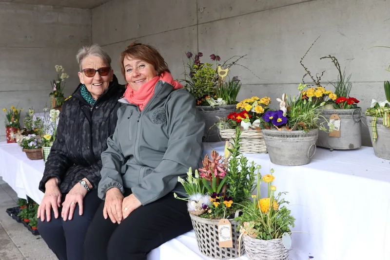 Für die Schlossrueder Landfrauen hat Ostern schon im Winter angefangen