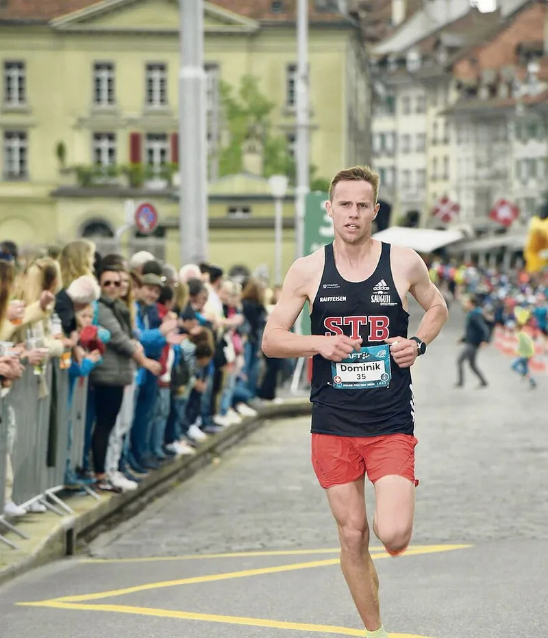 Auch auf flachen Strecken ist Dominik Rolli unterwegs. Sein Fernziel sind die Olympischen Spiele 2028 in Los Angeles.