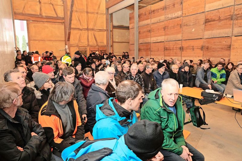 Etwa 200 Landwirte aus dem Thurgau und den anliegenden Kantonen kamen an den VTL-Infoanlass.