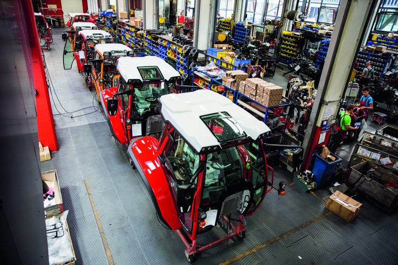 Bei Lindner bauen Bergbauern den Traktor