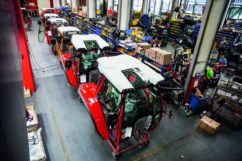 Bei Lindner bauen Bergbauern den Traktor