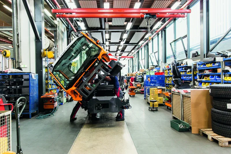 Bei Lindner bauen Bergbauern den Traktor