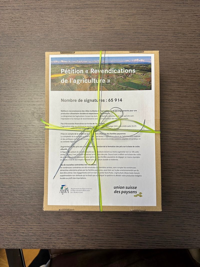 Petition an Handel und Politik übergeben – «Die Basis erwartet Resultate»