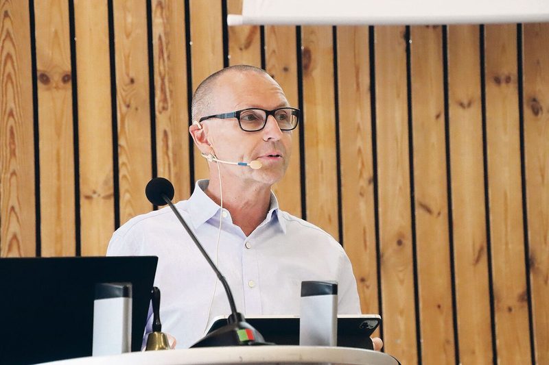 BLW-Vizedirektor Bernard Belk stellte die neuen Produktionssystembeiträge für den Rebbau vor.