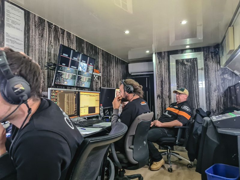 Bei Timbersports fliegen die Späne