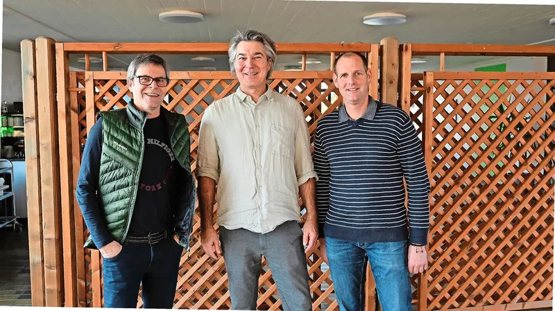 Martin Keller, Andreas Keiser und Präsident Raphael Sutter (v. l. n. r.), führten durch die Wintertagung.