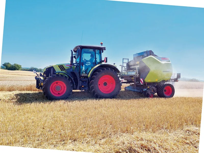 Die neuen Claas-Variant-500-Rundballenpressen verfügen über eine neue Pressedruckregelung mit Weichkern.
